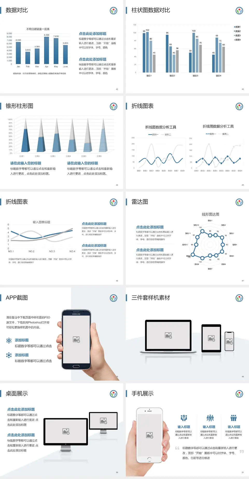 哈尔滨市第一专科医院医院管理报告PPT模板4:3格式幻灯片预览图6