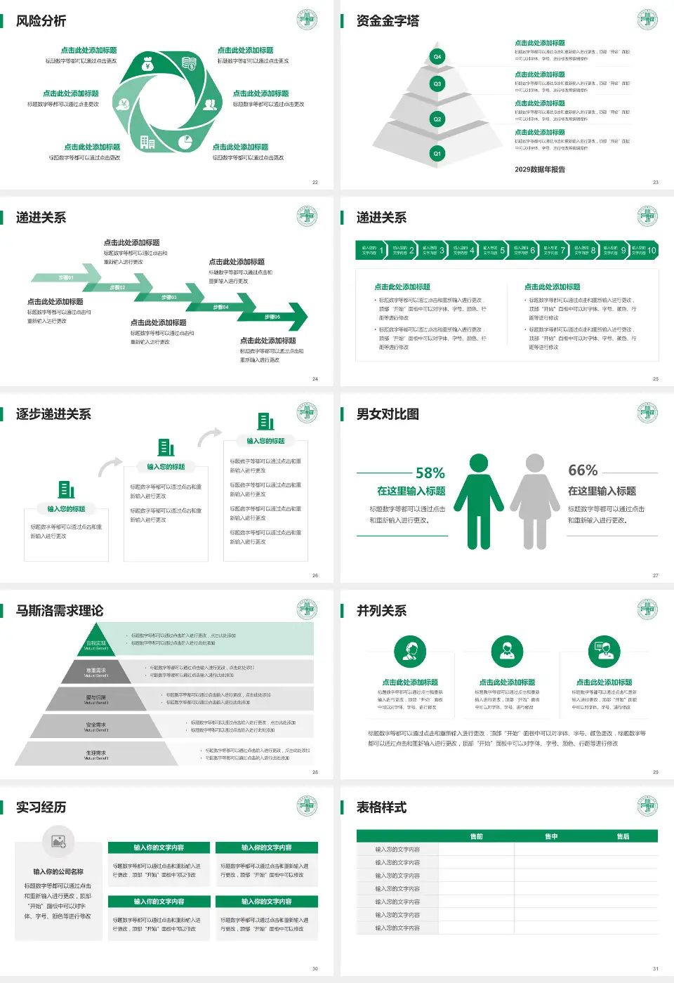 双城市人民医院项目申请与汇报PPT模板16:9格式幻灯片预览图4
