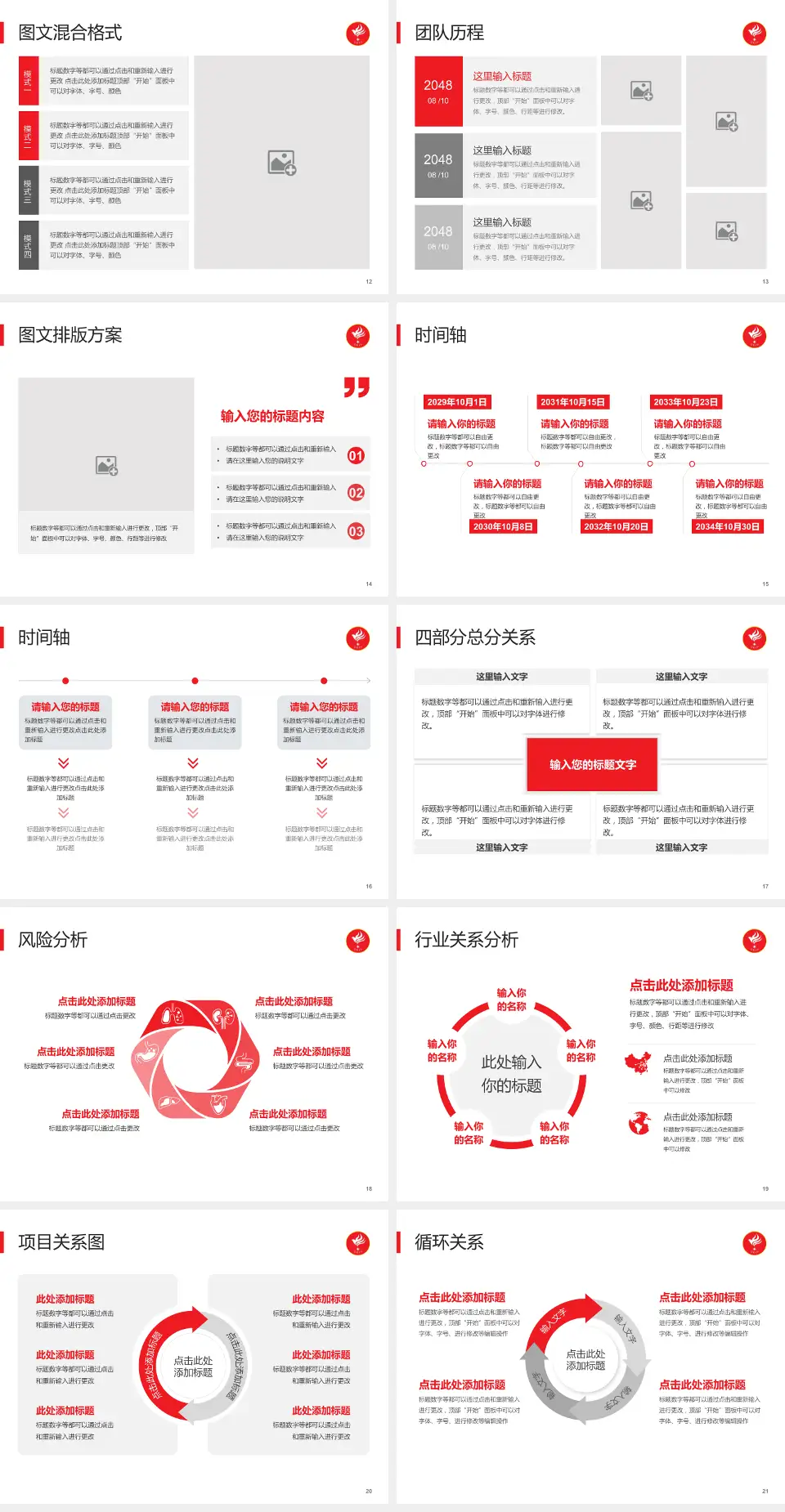 双鸭山煤炭总医院项目申请与汇报PPT模板4:3格式幻灯片预览图3