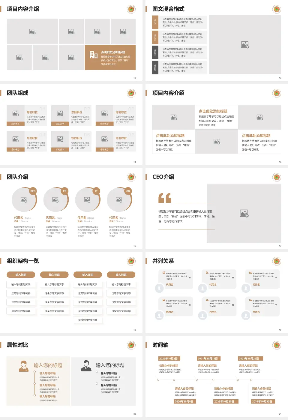 哈尔滨市儿童医院患者教育与指导PPT模板16:9格式幻灯片预览图3