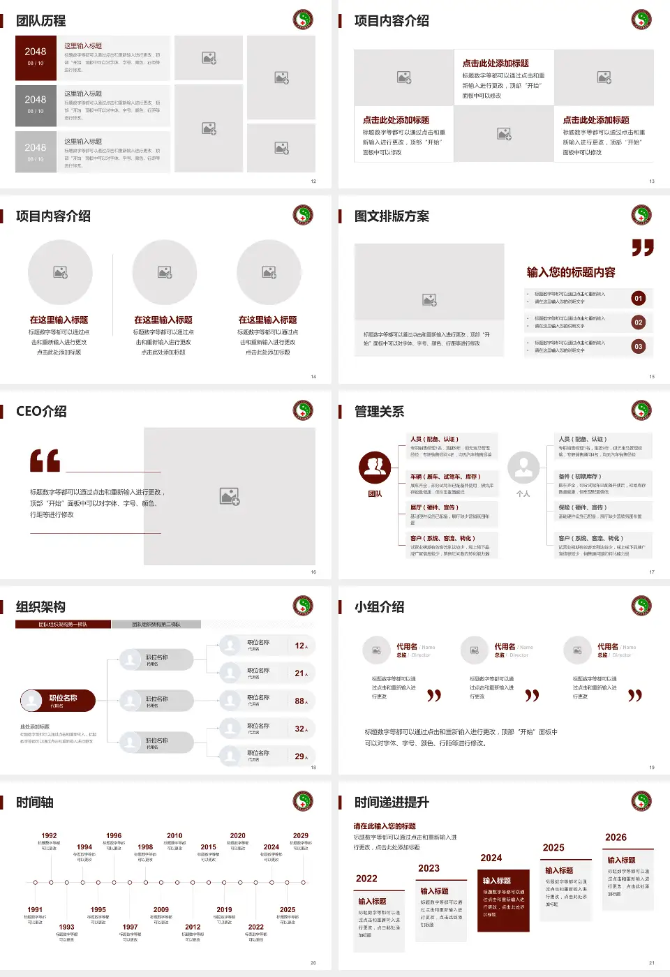 大庆市中医医院医院管理报告PPT模板16:9格式幻灯片预览图3