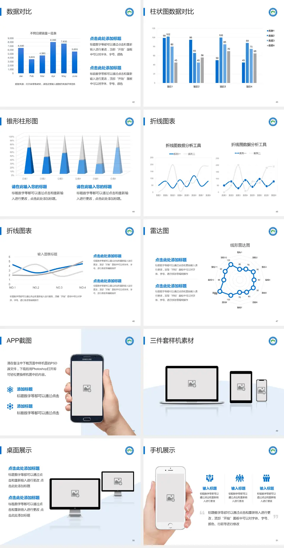 哈尔滨市普宁医院医院管理报告PPT模板4:3格式幻灯片预览图6
