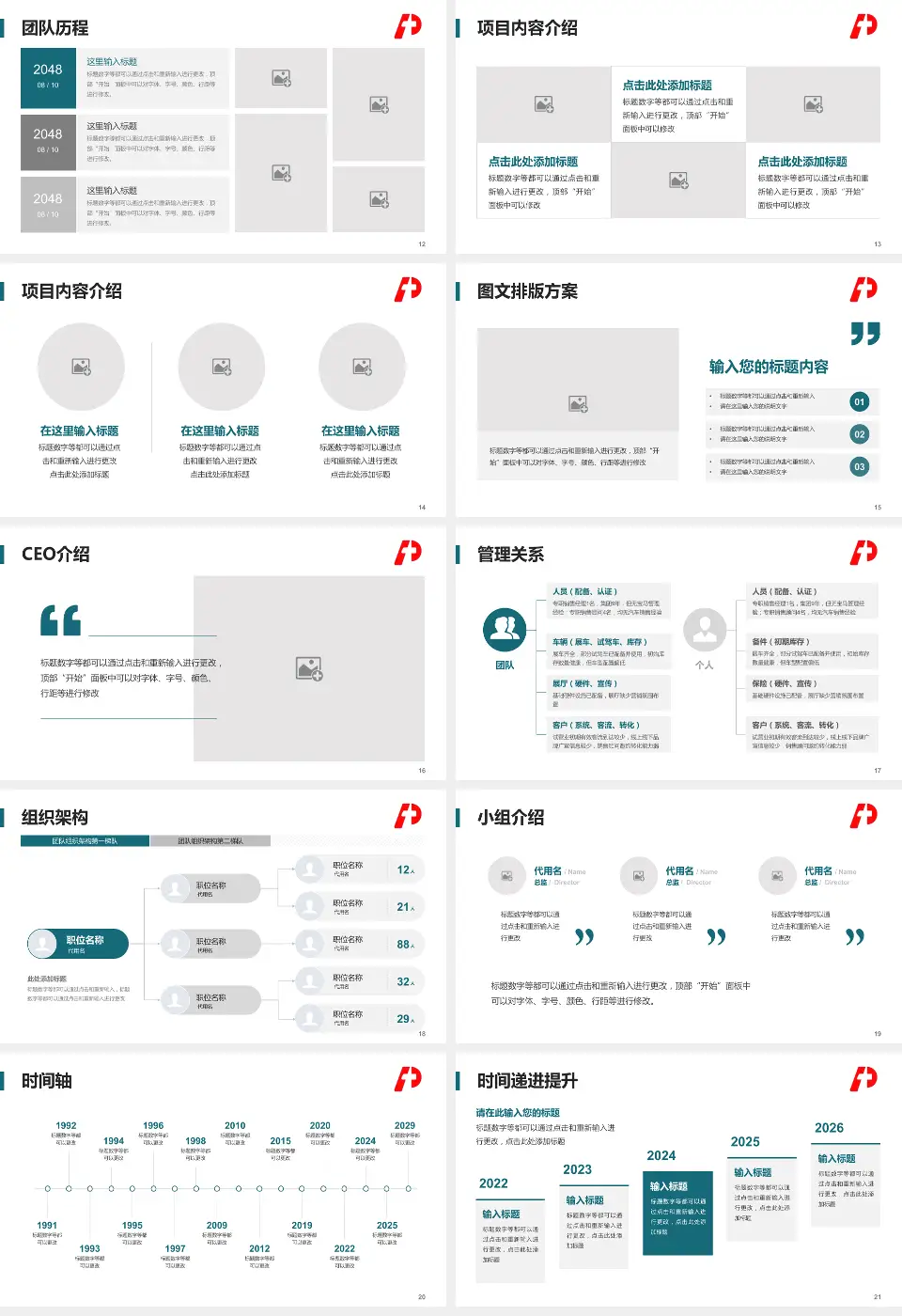 大庆市人民医院医院管理报告PPT模板16:9格式幻灯片预览图3
