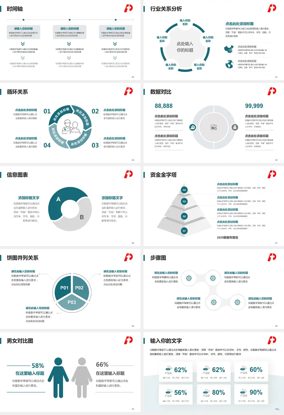 大庆市人民医院医院管理报告PPT模板16:9格式幻灯片预览图4