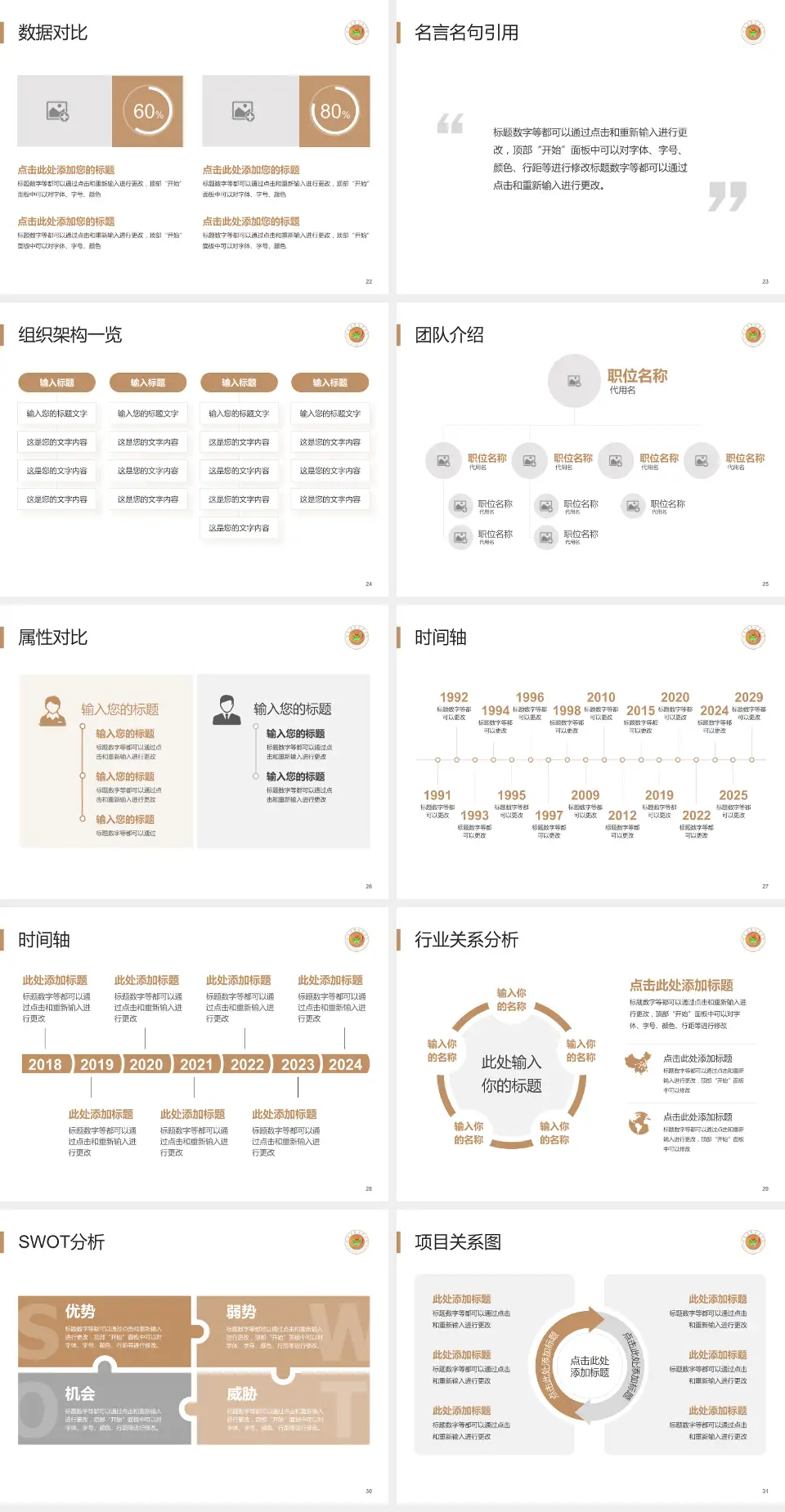 哈尔滨市儿童医院医院简介/日常通用PPT模板4:3格式幻灯片预览图4