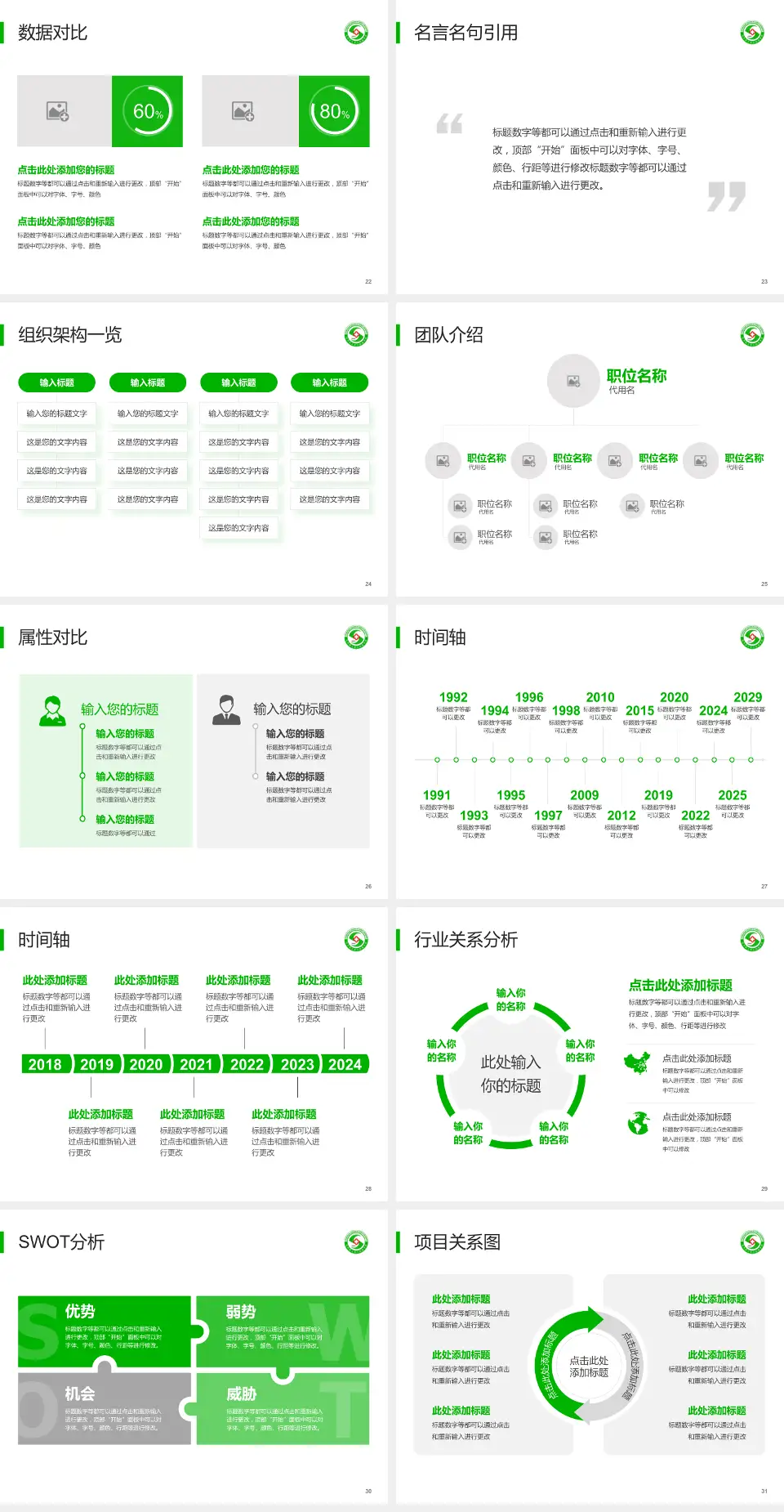 佳木斯大学附属口腔医院医院简介/日常通用PPT模板4:3格式幻灯片预览图4