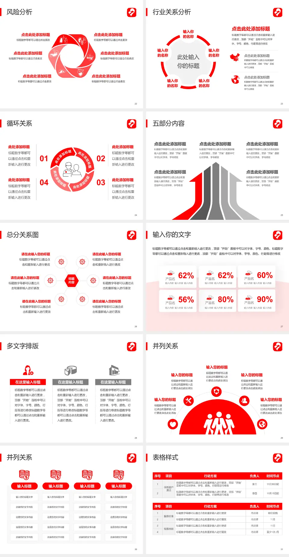 双鸭山市妇幼保健院科室介绍与推广PPT模板4:3格式幻灯片预览图4