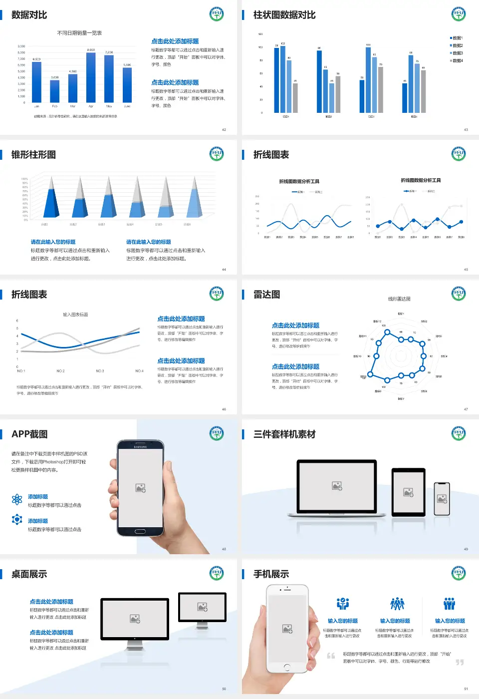 哈尔滨医科大学口腔医院医院管理报告PPT模板16:9格式幻灯片预览图6