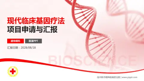 佳木斯市精神疾病防治院项目申请与汇报PPT模板