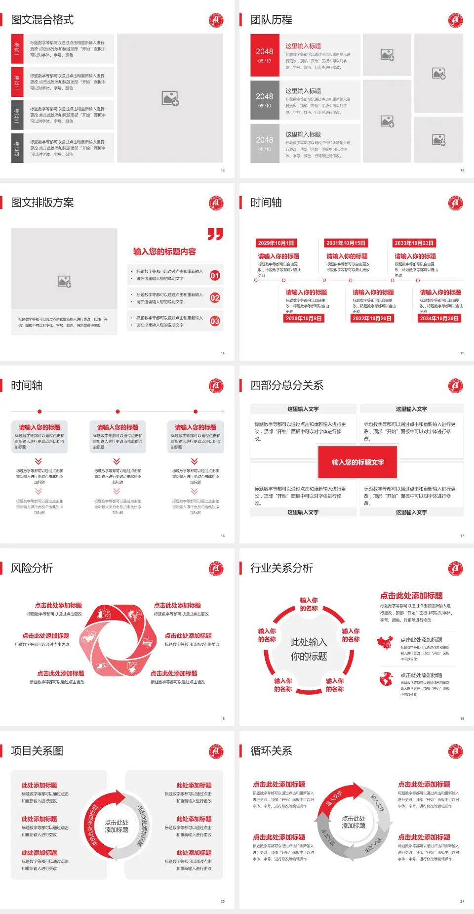 安阳市肿瘤医院项目申请与汇报PPT模板4:3格式幻灯片预览图3