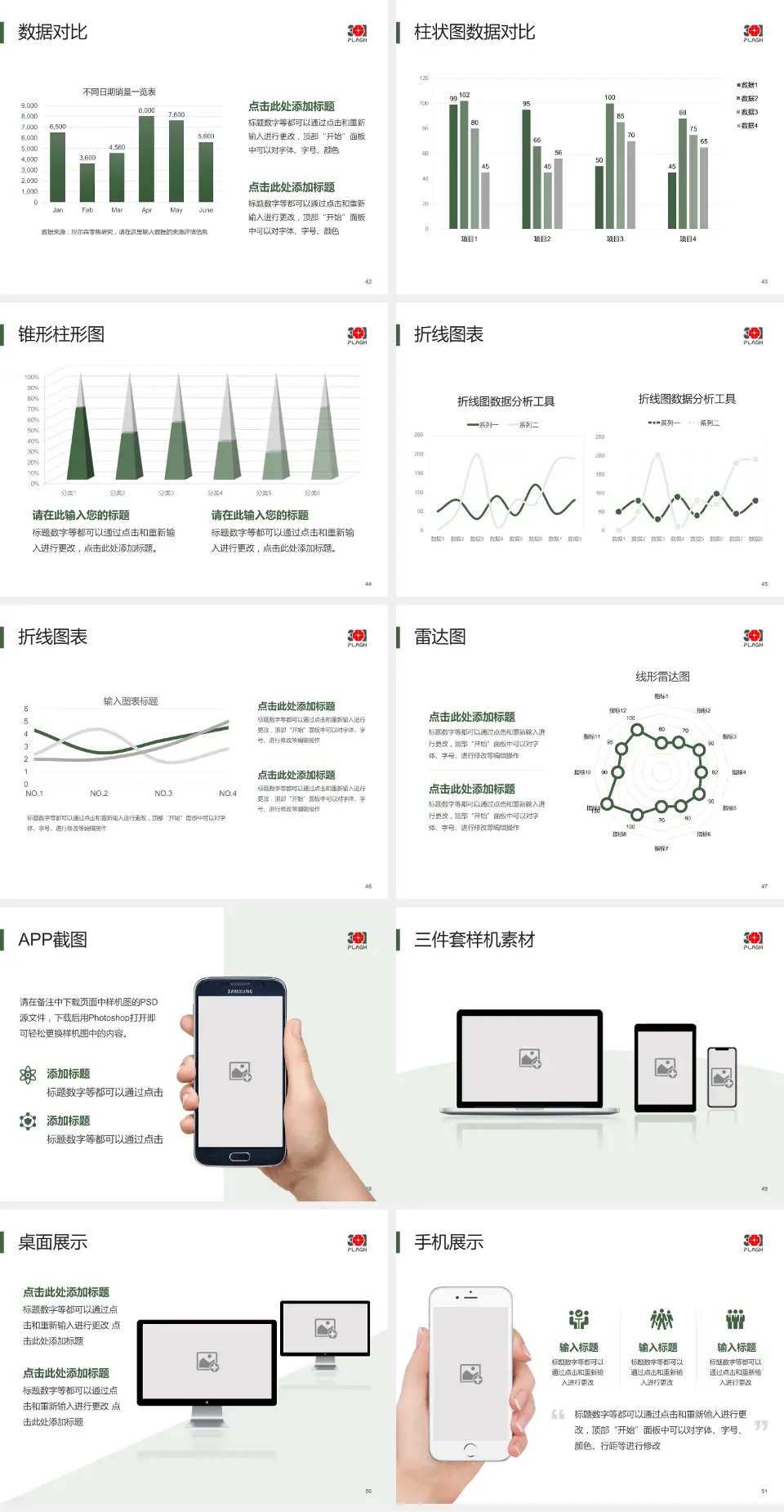 中国人民解放军总医院第三医学中心医院管理报告PPT模板4:3格式幻灯片预览图6