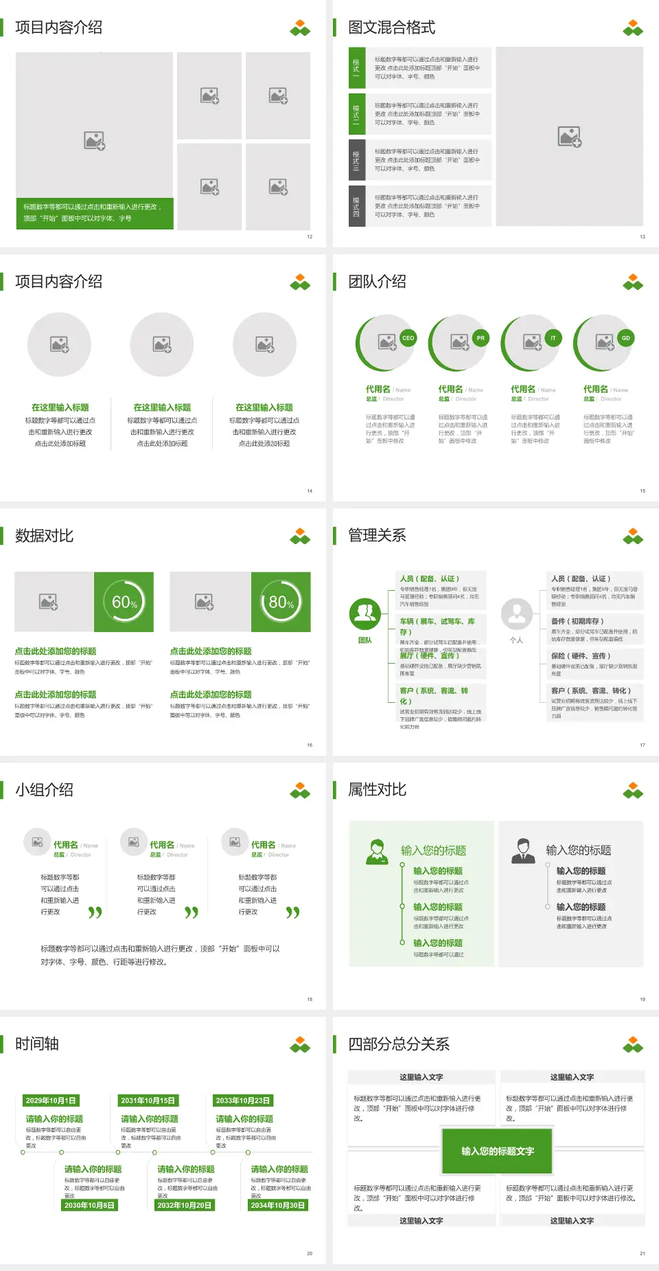 浙江萧山医院科室介绍与推广PPT模板4:3格式幻灯片预览图3