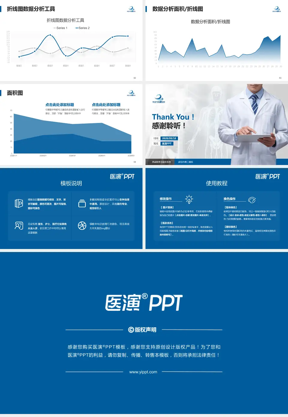 保定市第二医院患者教育与指导PPT模板16:9格式幻灯片预览图7