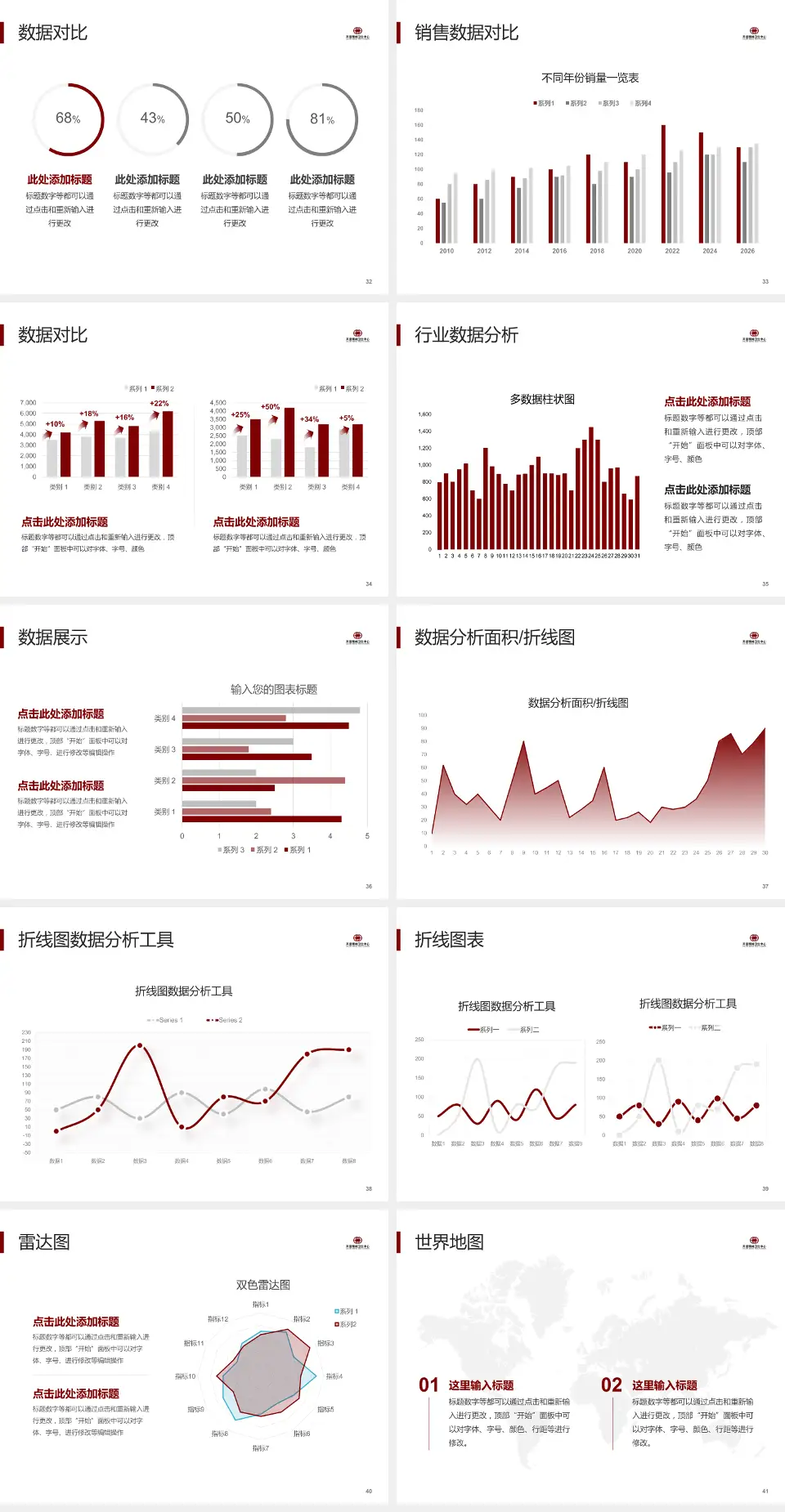 开滦精神卫生中心会议与研讨会PPT模板4:3格式幻灯片预览图5