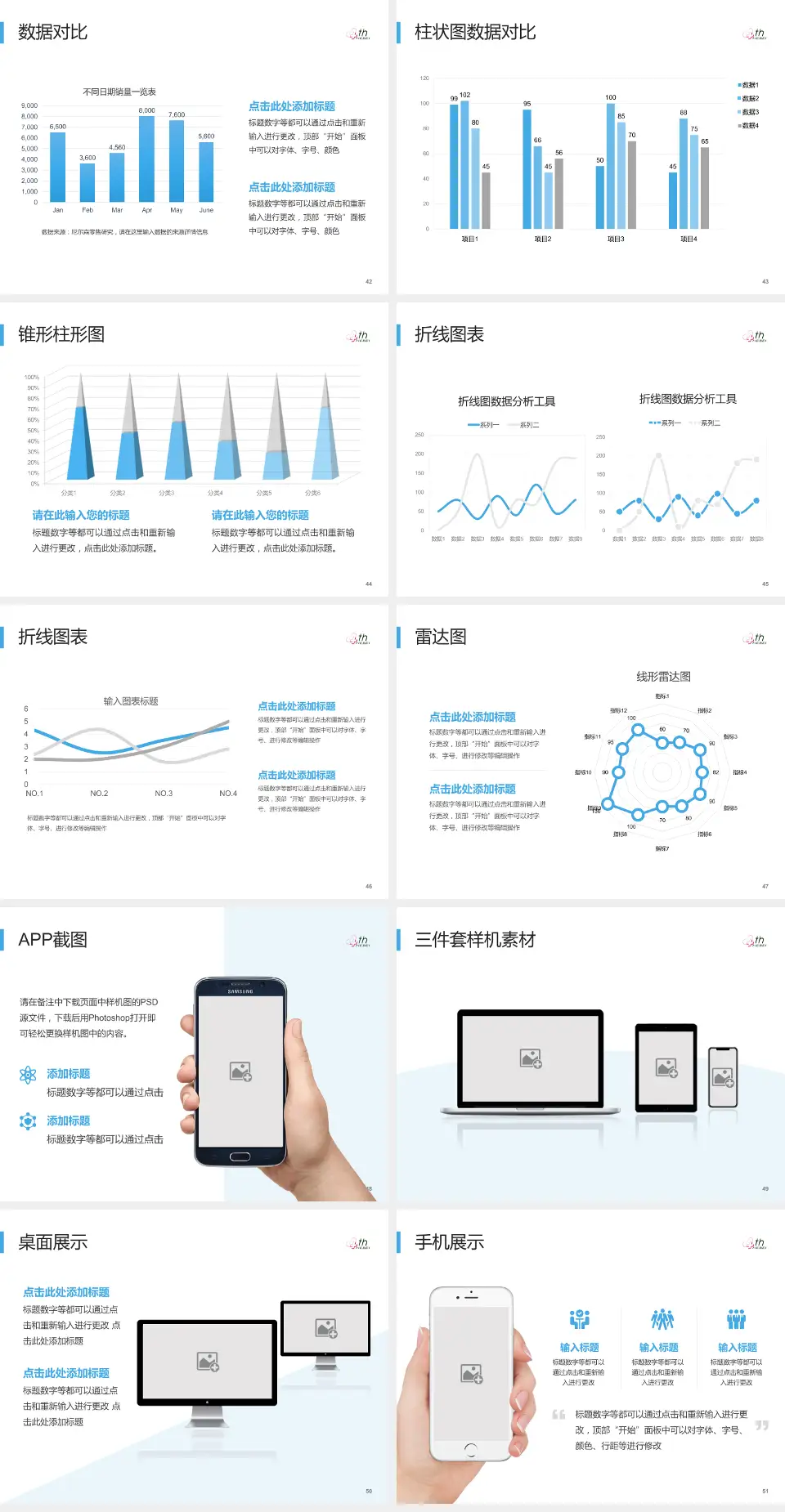 河北医科大学第四医院东院医院管理报告PPT模板4:3格式幻灯片预览图6