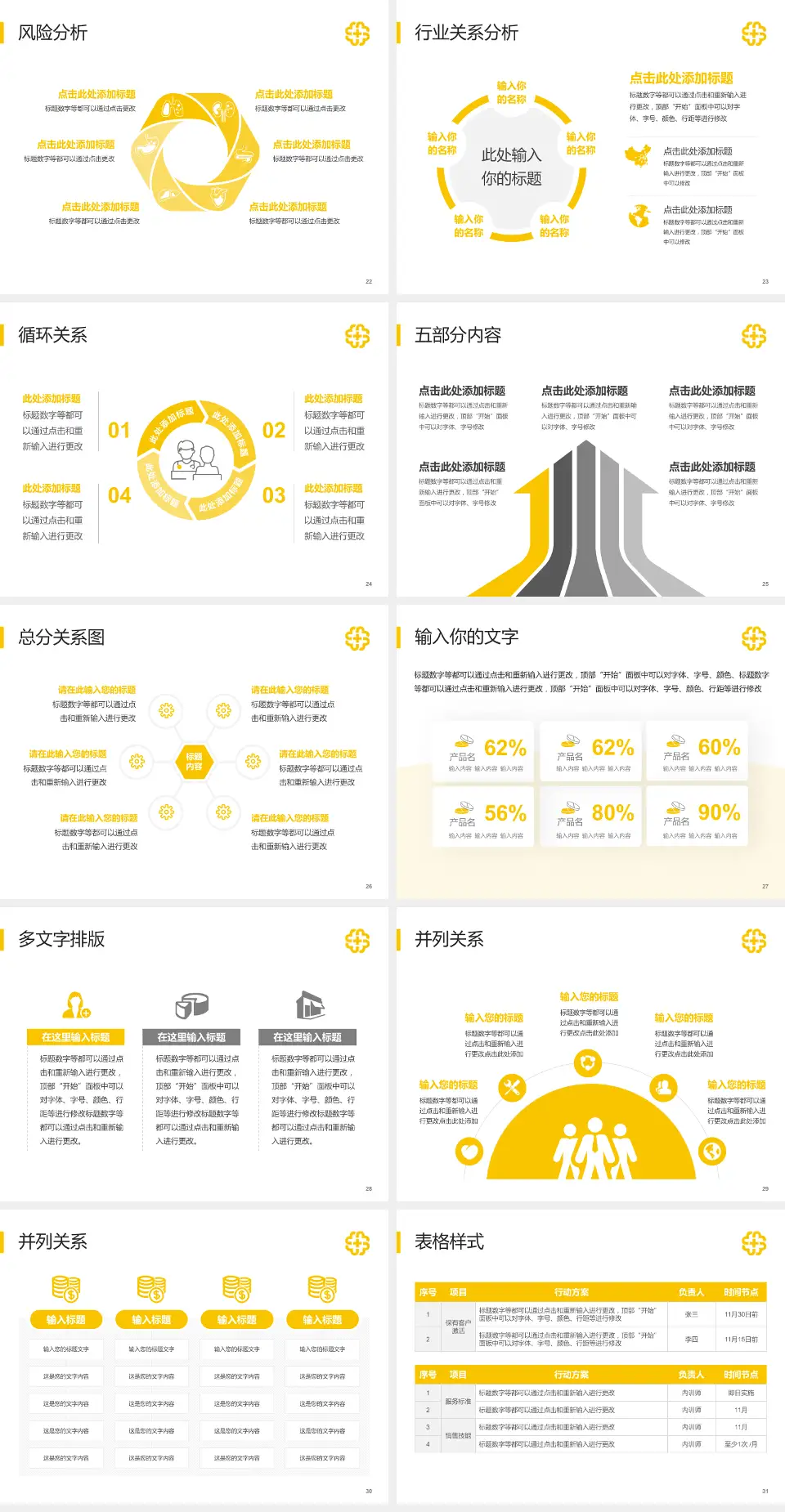 北京医院科室介绍与推广PPT模板4:3格式幻灯片预览图4