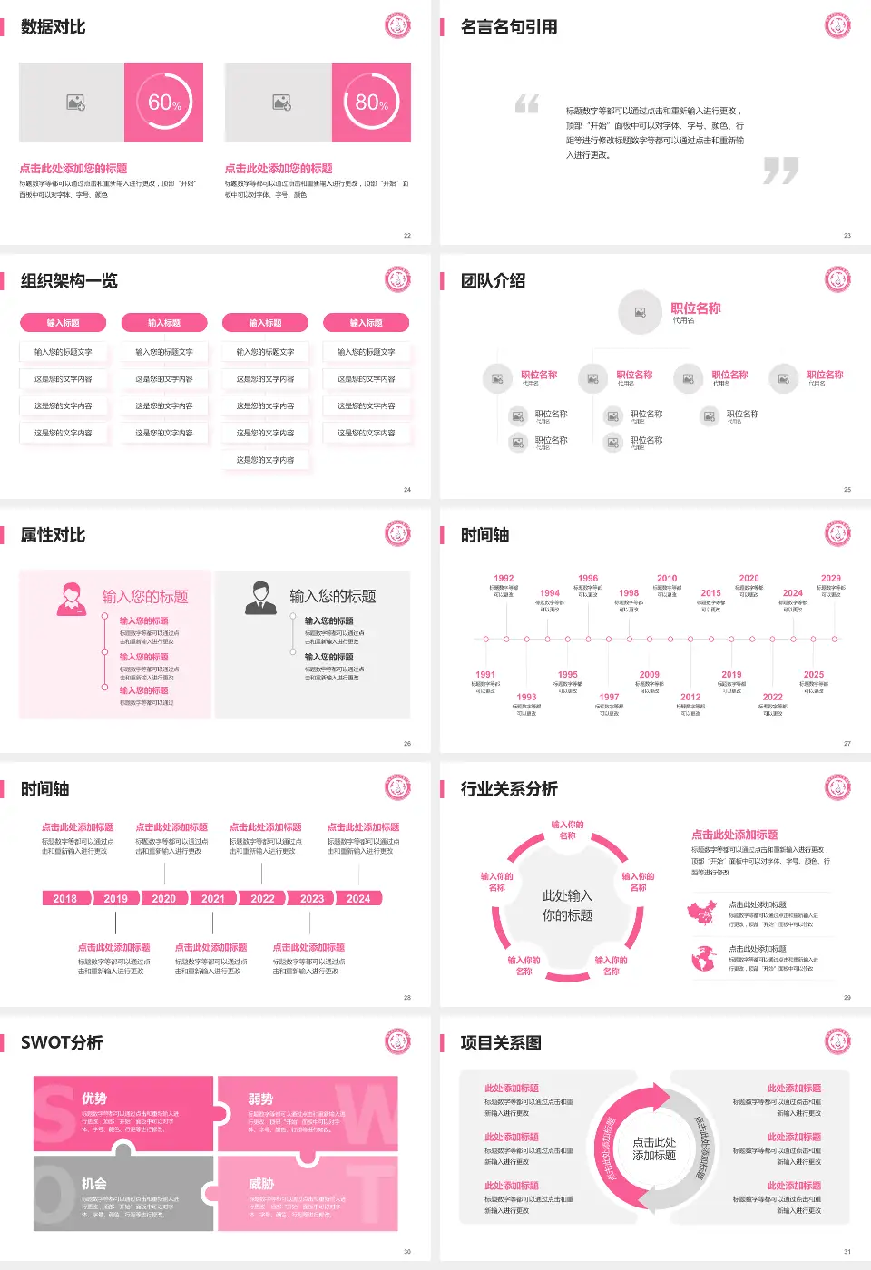 忻州市妇女儿童医院医院简介/日常通用PPT模板16:9格式幻灯片预览图4