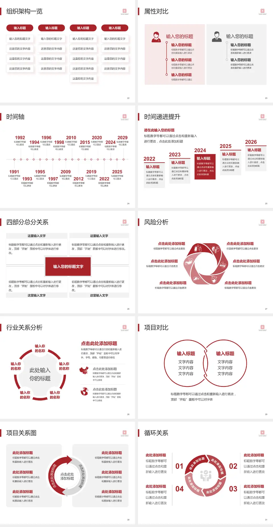 温州市康宁医院医疗行业比赛专用PPT模板4:3格式幻灯片预览图4