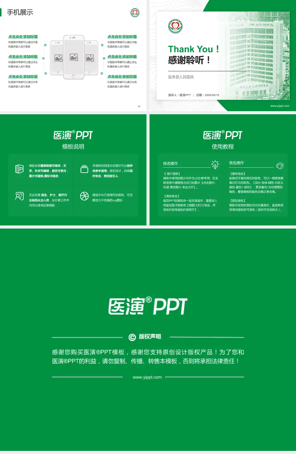 盐亭县人民医院医院管理报告PPT模板4:3格式幻灯片预览图7