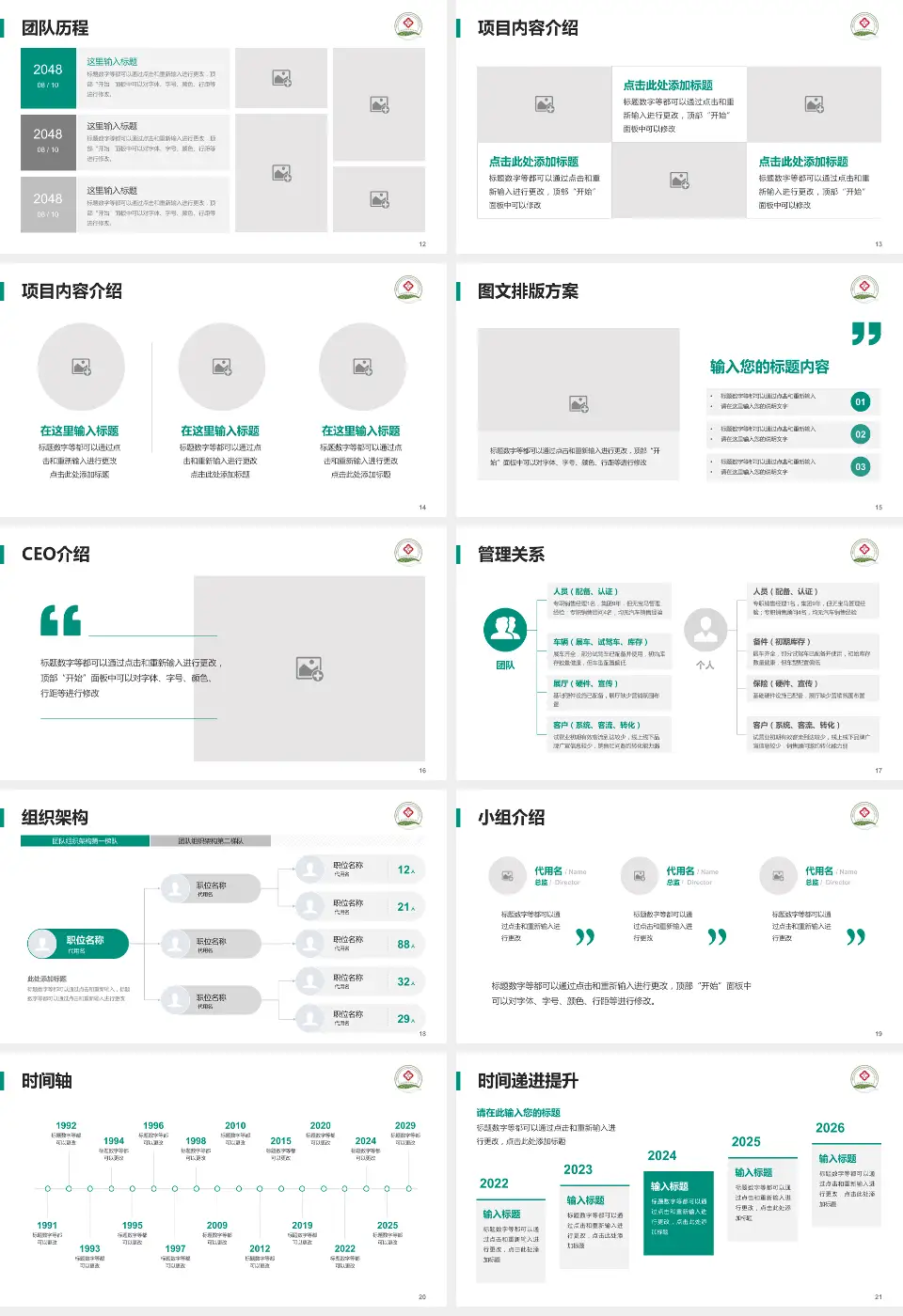 青岛市肿瘤医院医院管理报告PPT模板16:9格式幻灯片预览图3