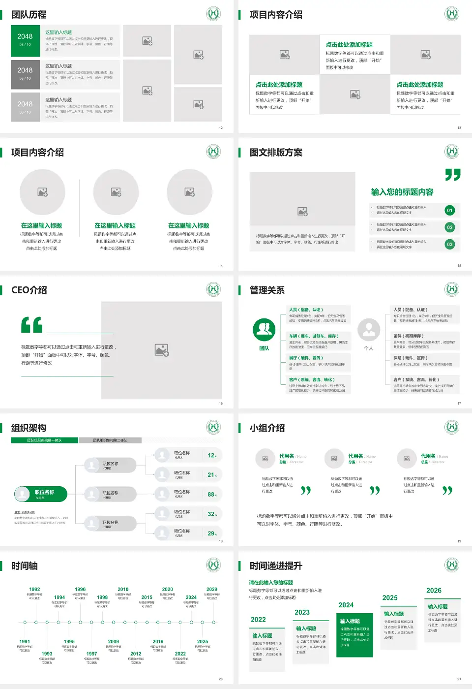 侯马市人民医院医院管理报告PPT模板16:9格式幻灯片预览图3
