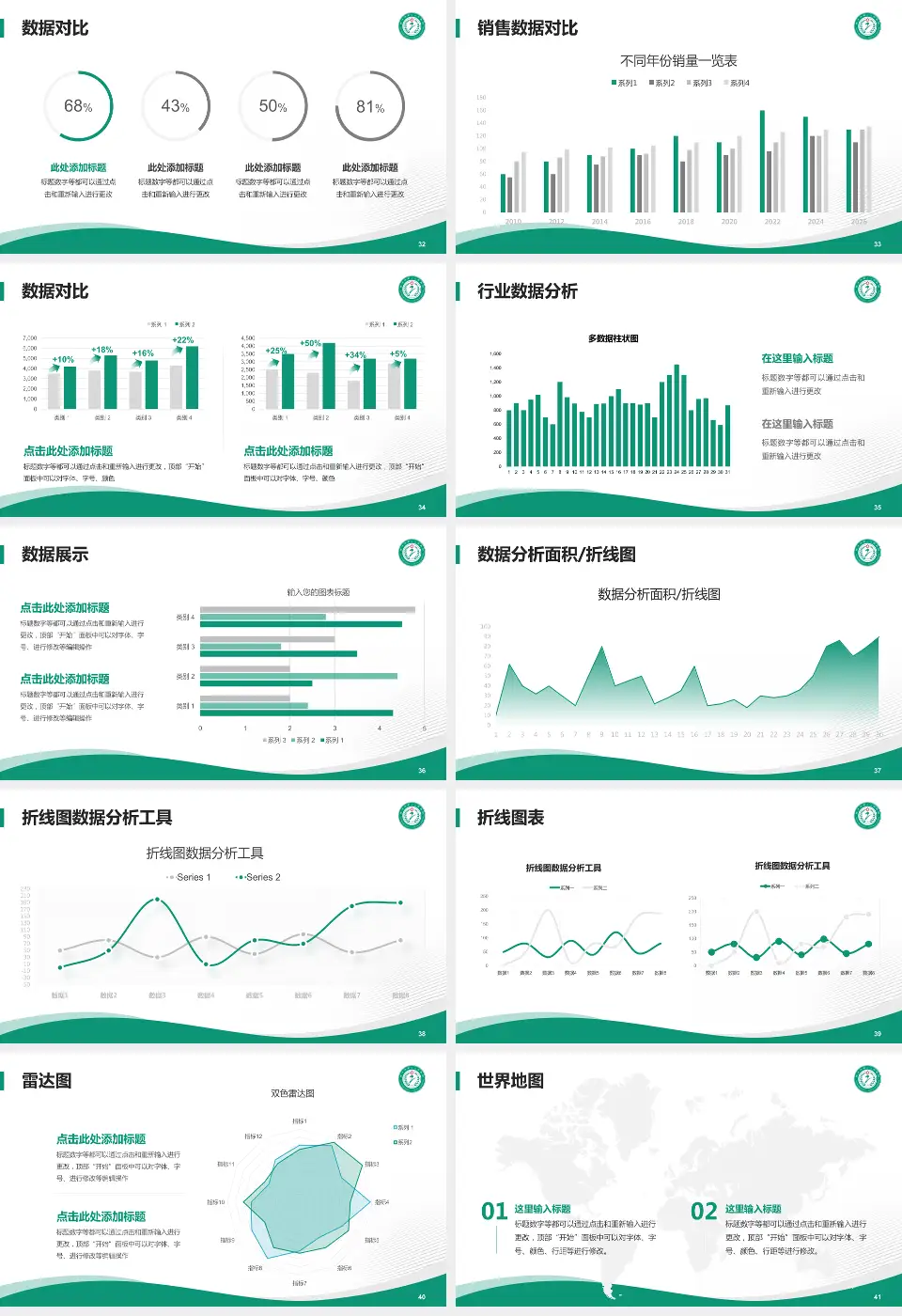 晋中市第二人民医院会议与研讨会PPT模板16:9格式幻灯片预览图5