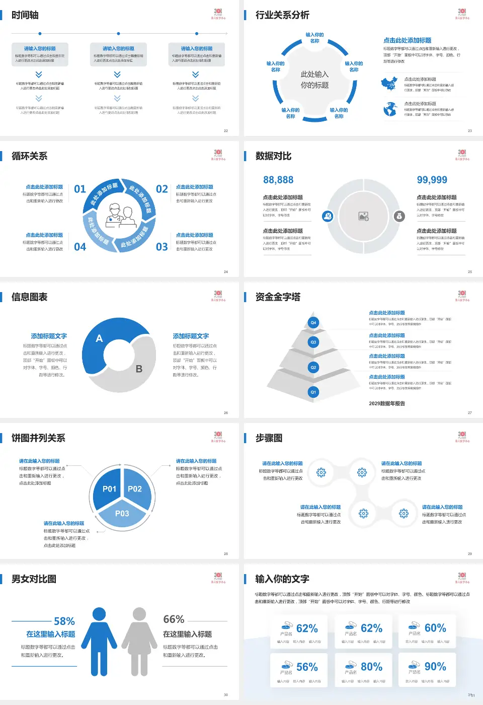 中国人民解放军总医院第六医学中心医院管理报告PPT模板16:9格式幻灯片预览图4
