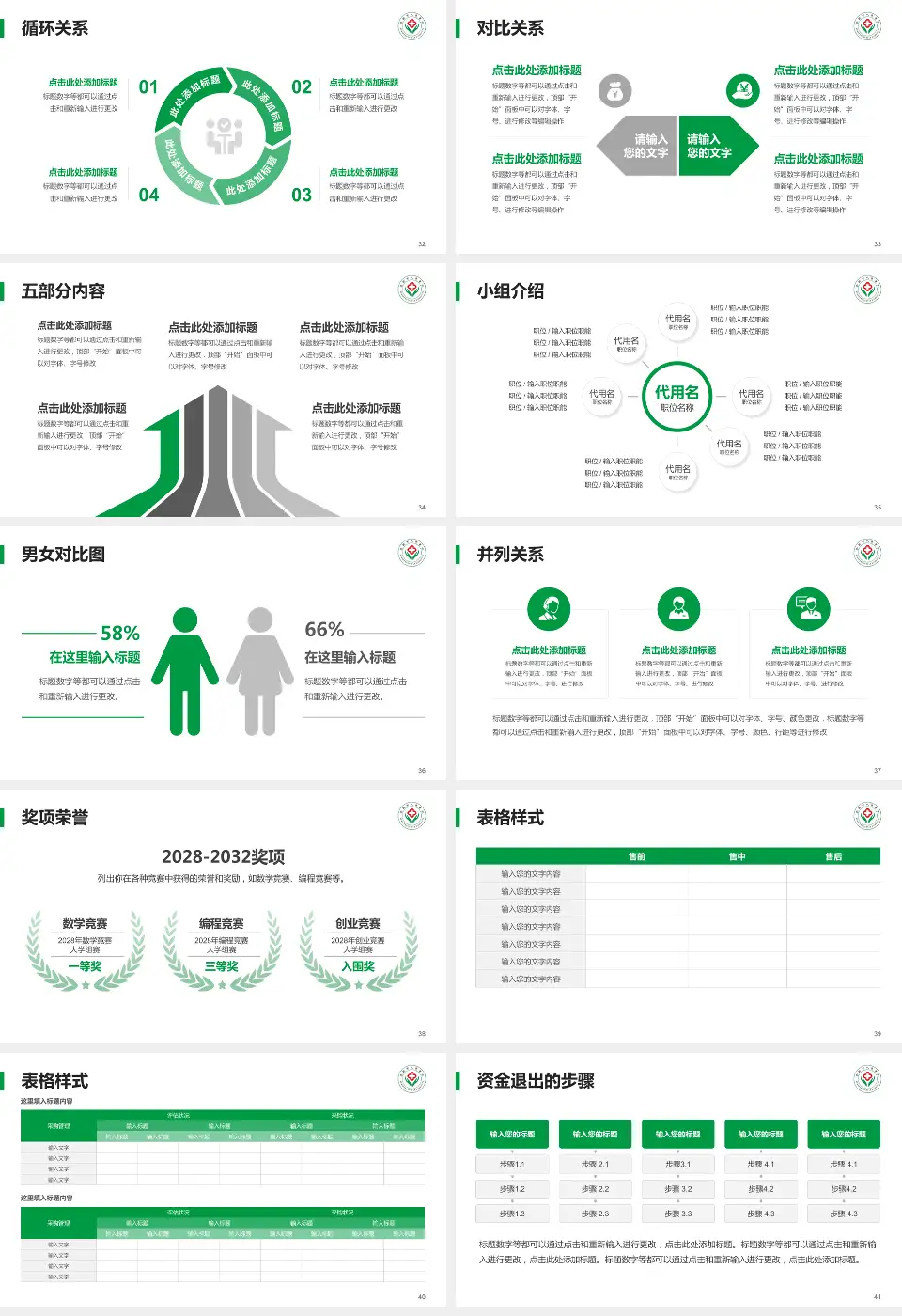 登封市人民医院医院简介/日常通用PPT模板16:9格式幻灯片预览图5