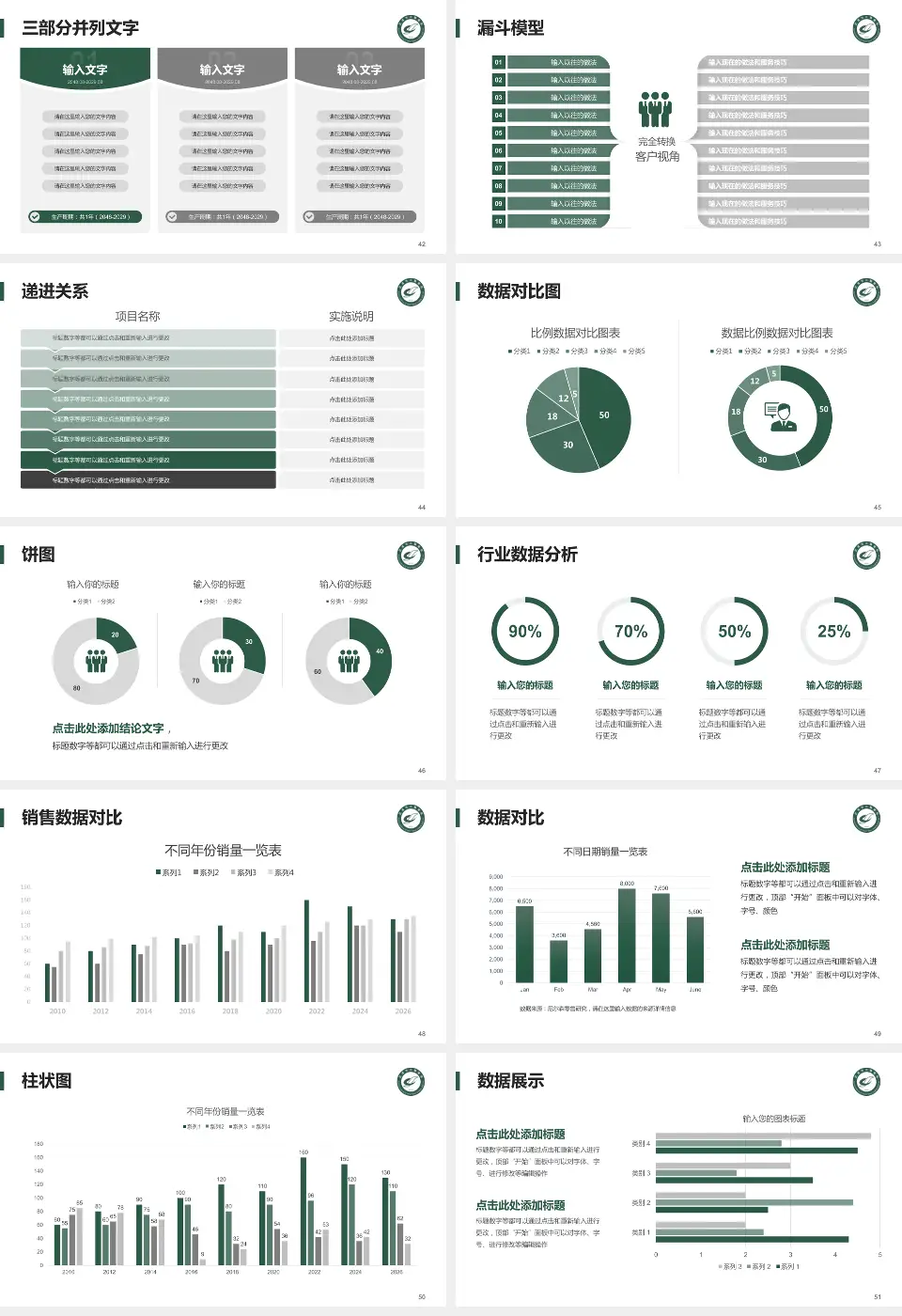 武汉市中医医院患者教育与指导PPT模板16:9格式幻灯片预览图6