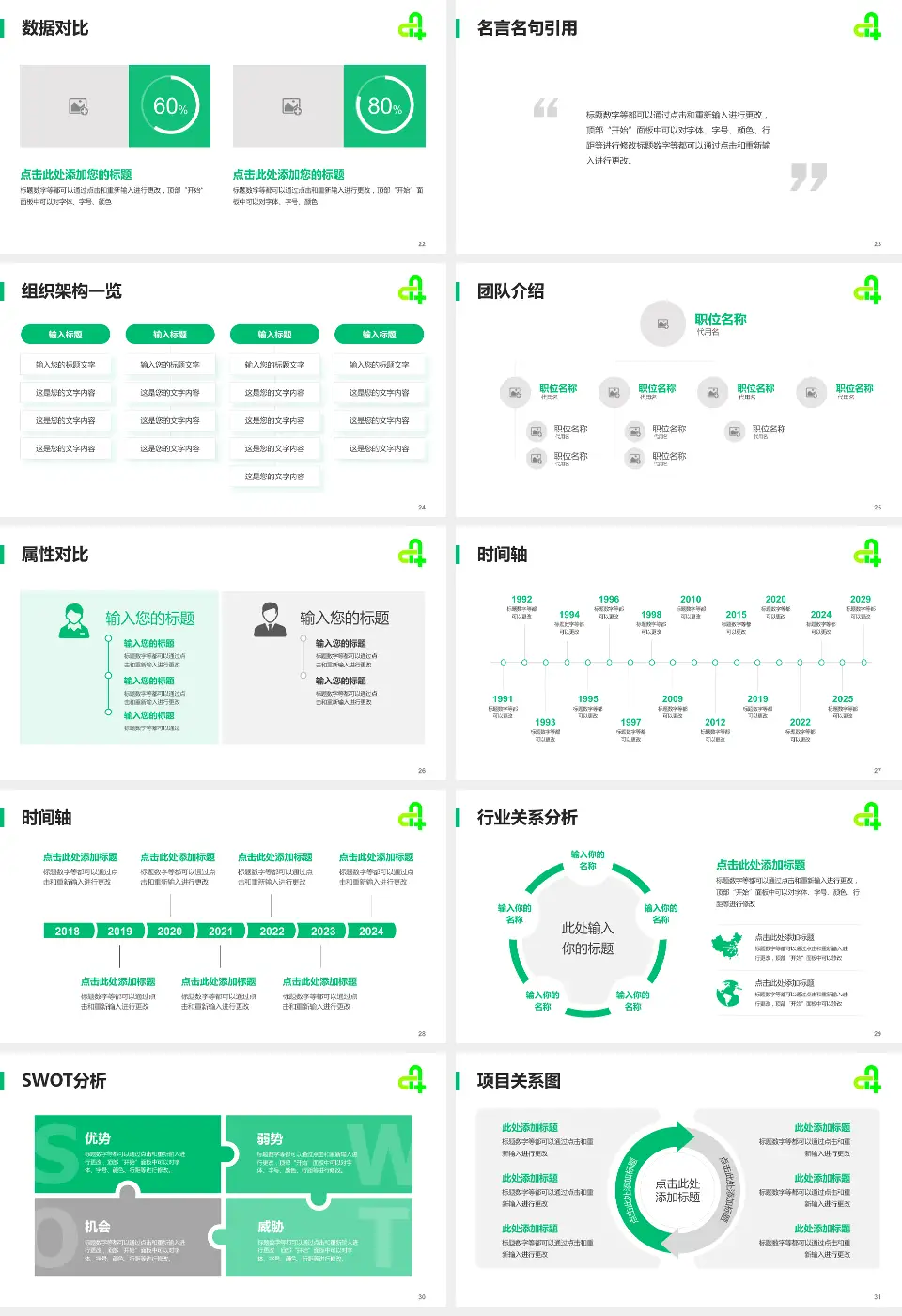 廊坊市第四人民医院主院区医院简介/日常通用PPT模板16:9格式幻灯片预览图4