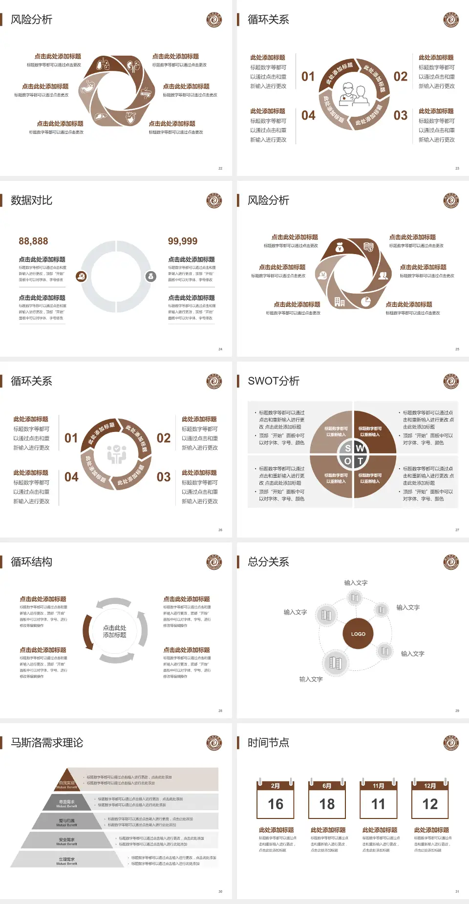 周口市中医院科研成果展示PPT模板4:3格式幻灯片预览图4