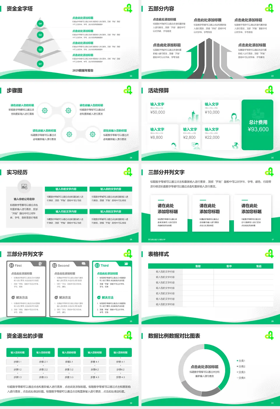 廊坊市第四人民医院主院区会议与研讨会PPT模板16:9格式幻灯片预览图4