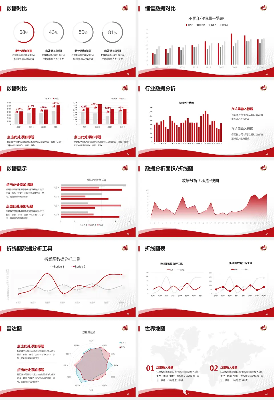 中国人民解放军第三〇五医院会议与研讨会PPT模板16:9格式幻灯片预览图5