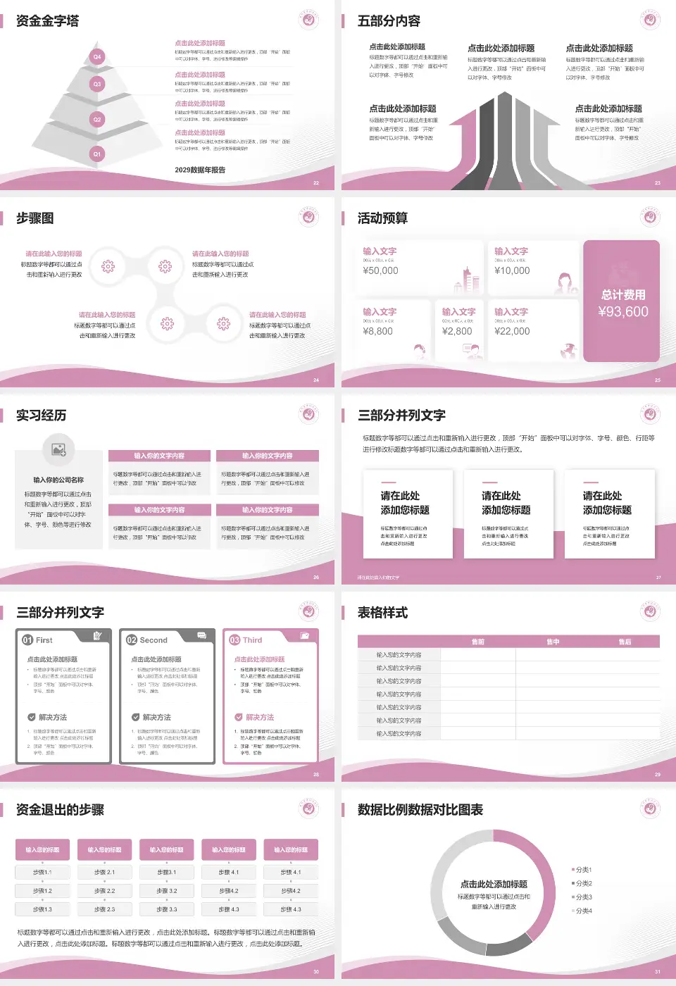 滕州市妇幼保健院会议与研讨会PPT模板16:9格式幻灯片预览图4