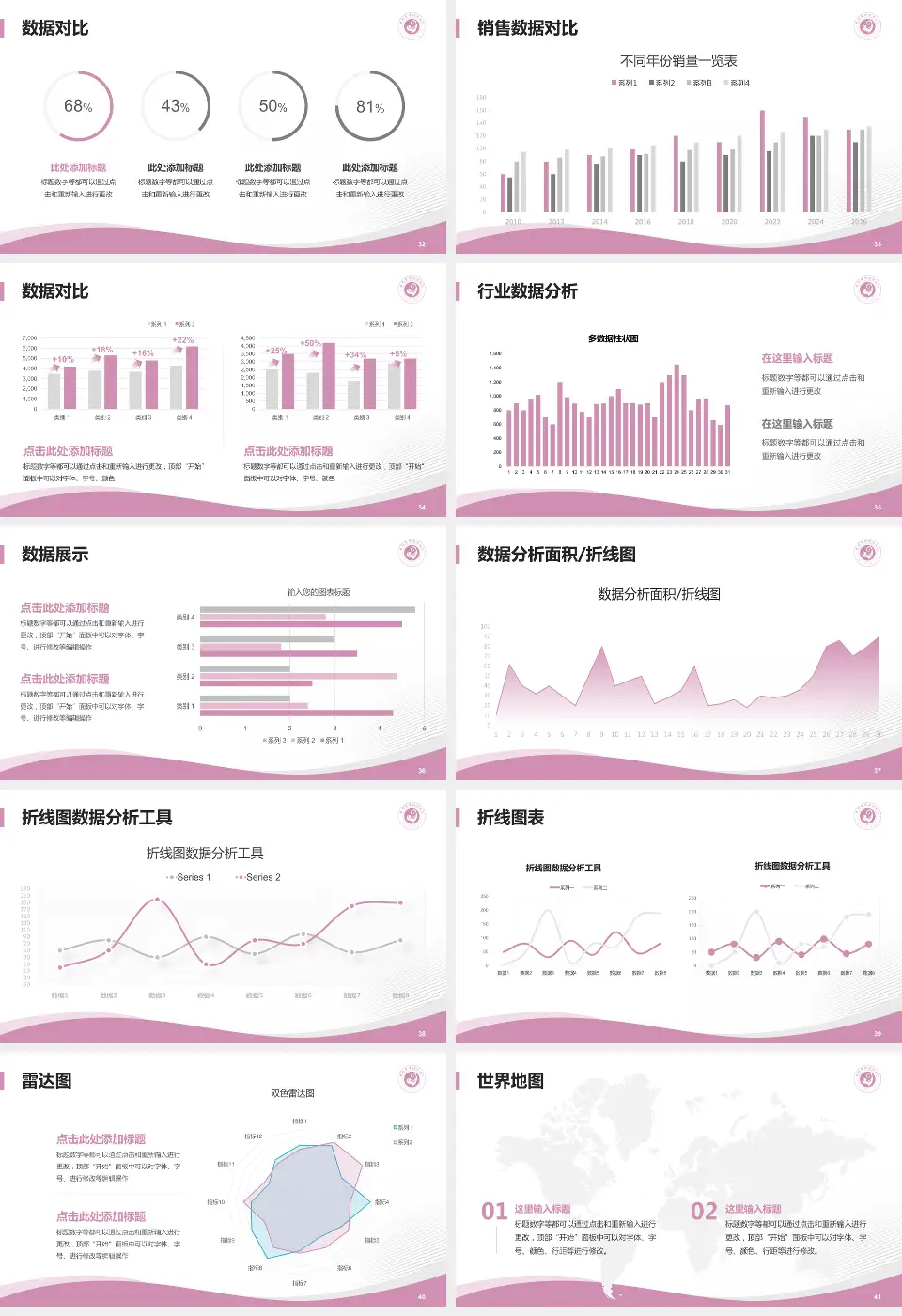 滕州市妇幼保健院会议与研讨会PPT模板16:9格式幻灯片预览图5