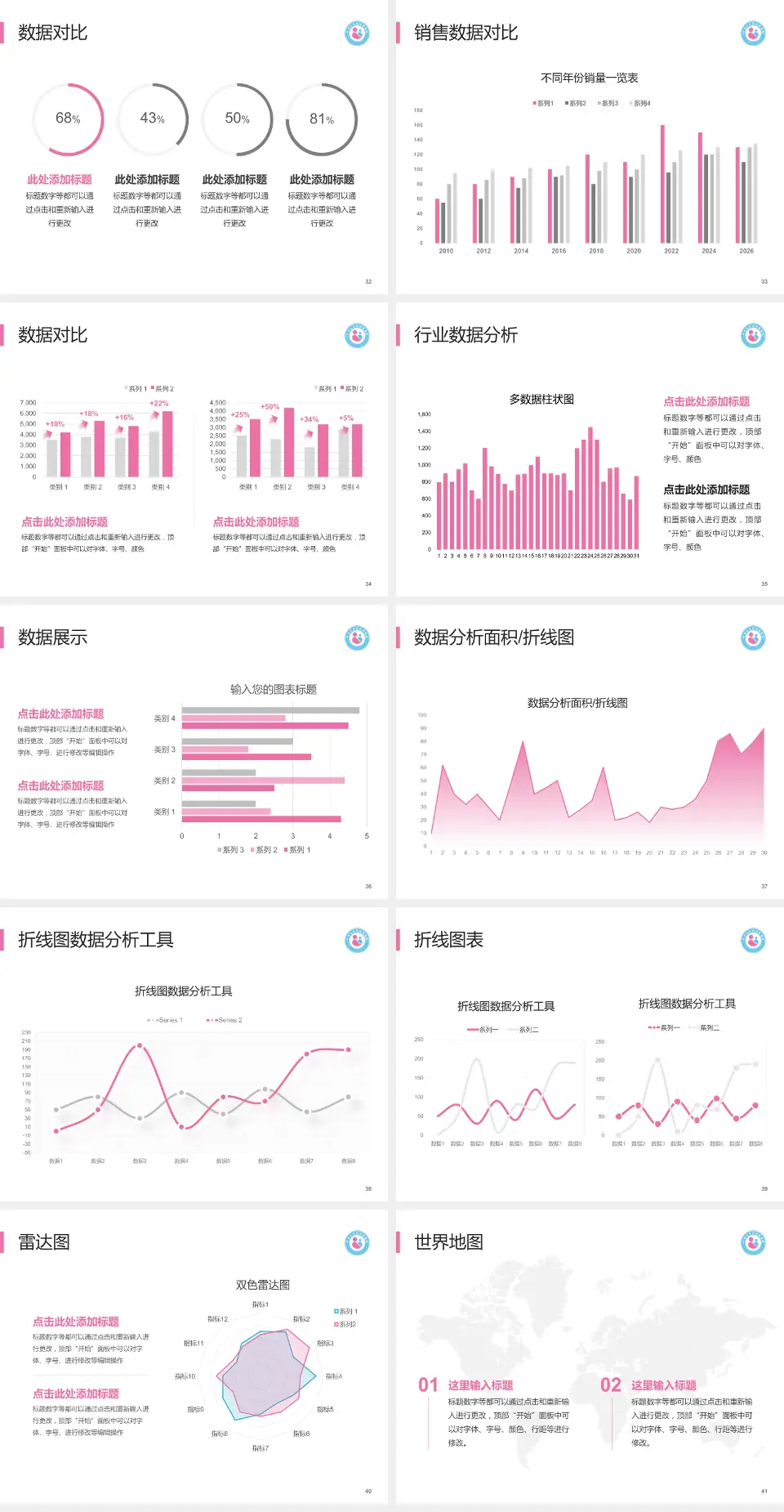 平顶山市妇幼保健院会议与研讨会PPT模板4:3格式幻灯片预览图5
