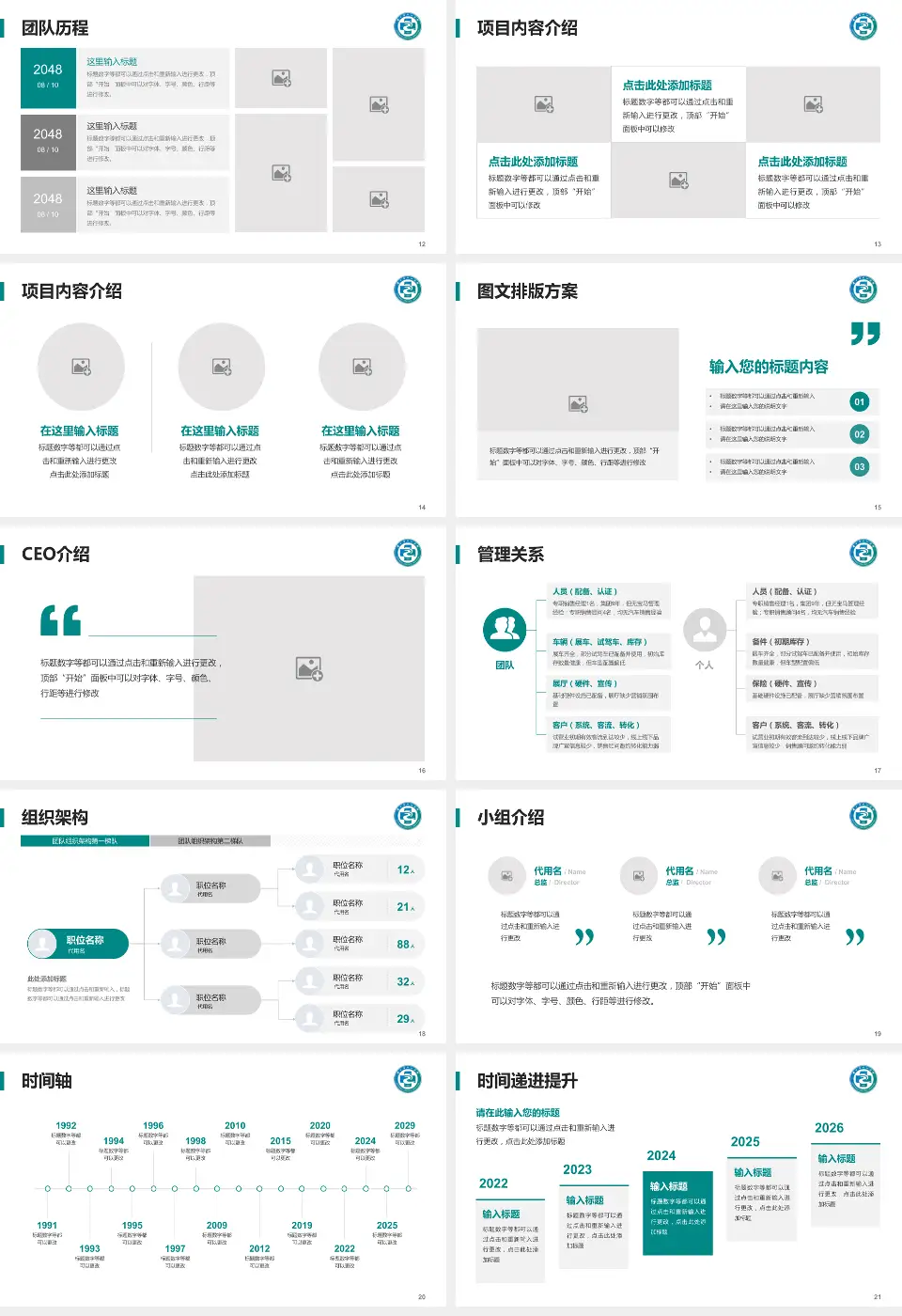 周口市中心医院人民路院区医院管理报告PPT模板16:9格式幻灯片预览图3