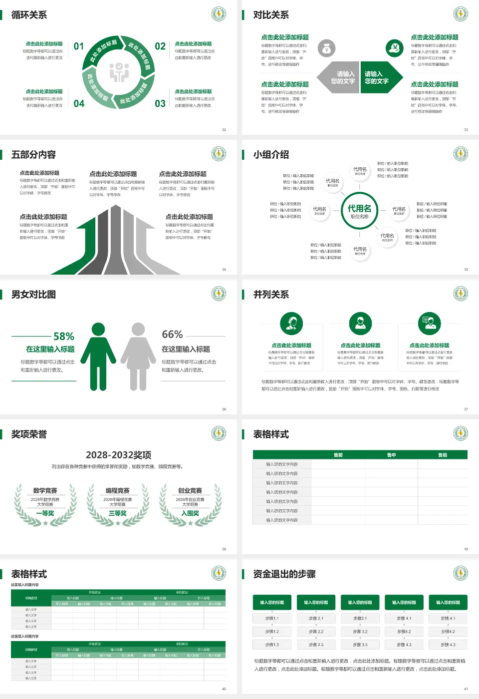 宜宾市第二人民医院康复院区医院简介/日常通用PPT模板16:9格式幻灯片预览图5