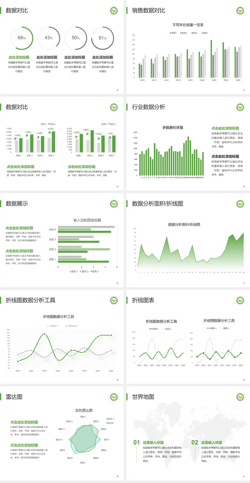 筠连县人民医院会议与研讨会PPT模板4:3格式幻灯片预览图5
