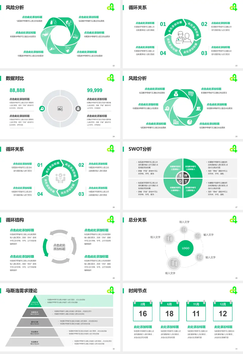 廊坊市第四人民医院东院区科研成果展示PPT模板16:9格式幻灯片预览图4