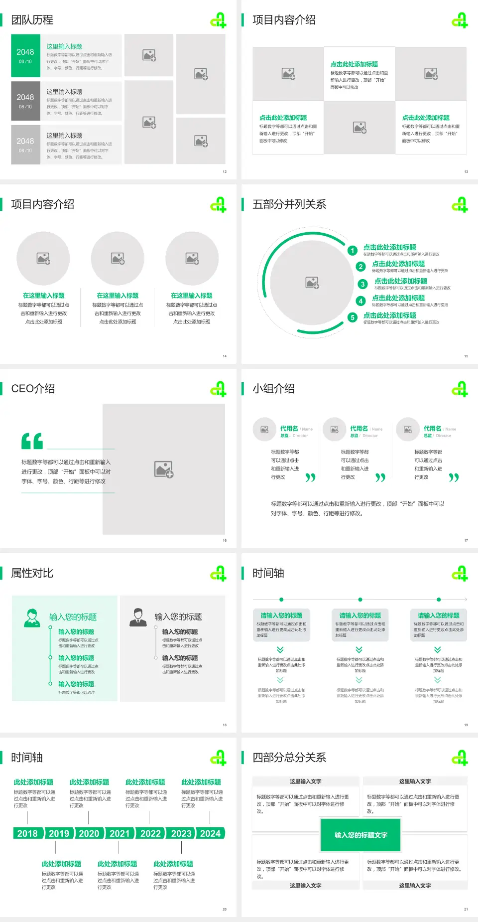 廊坊市第四人民医院东院区科研成果展示PPT模板4:3格式幻灯片预览图3
