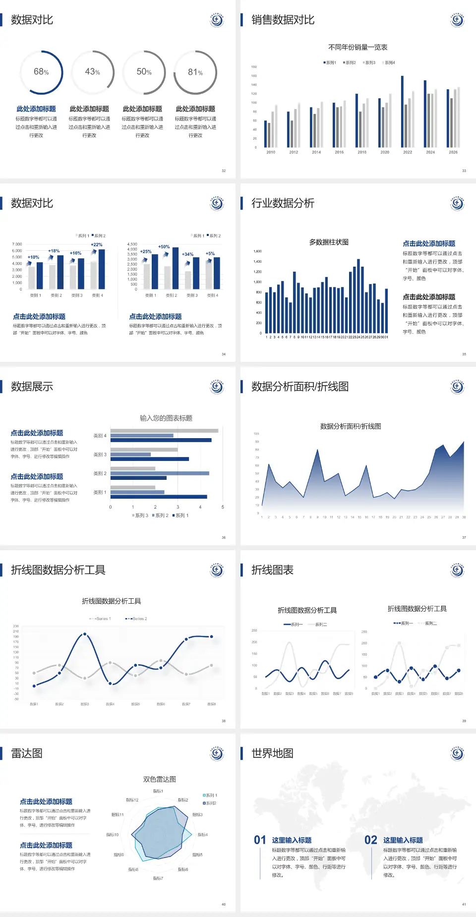 石家庄市第三医院会议与研讨会PPT模板4:3格式幻灯片预览图5