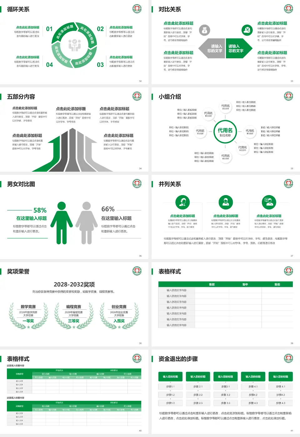 盐亭县人民医院医院简介/日常通用PPT模板16:9格式幻灯片预览图5