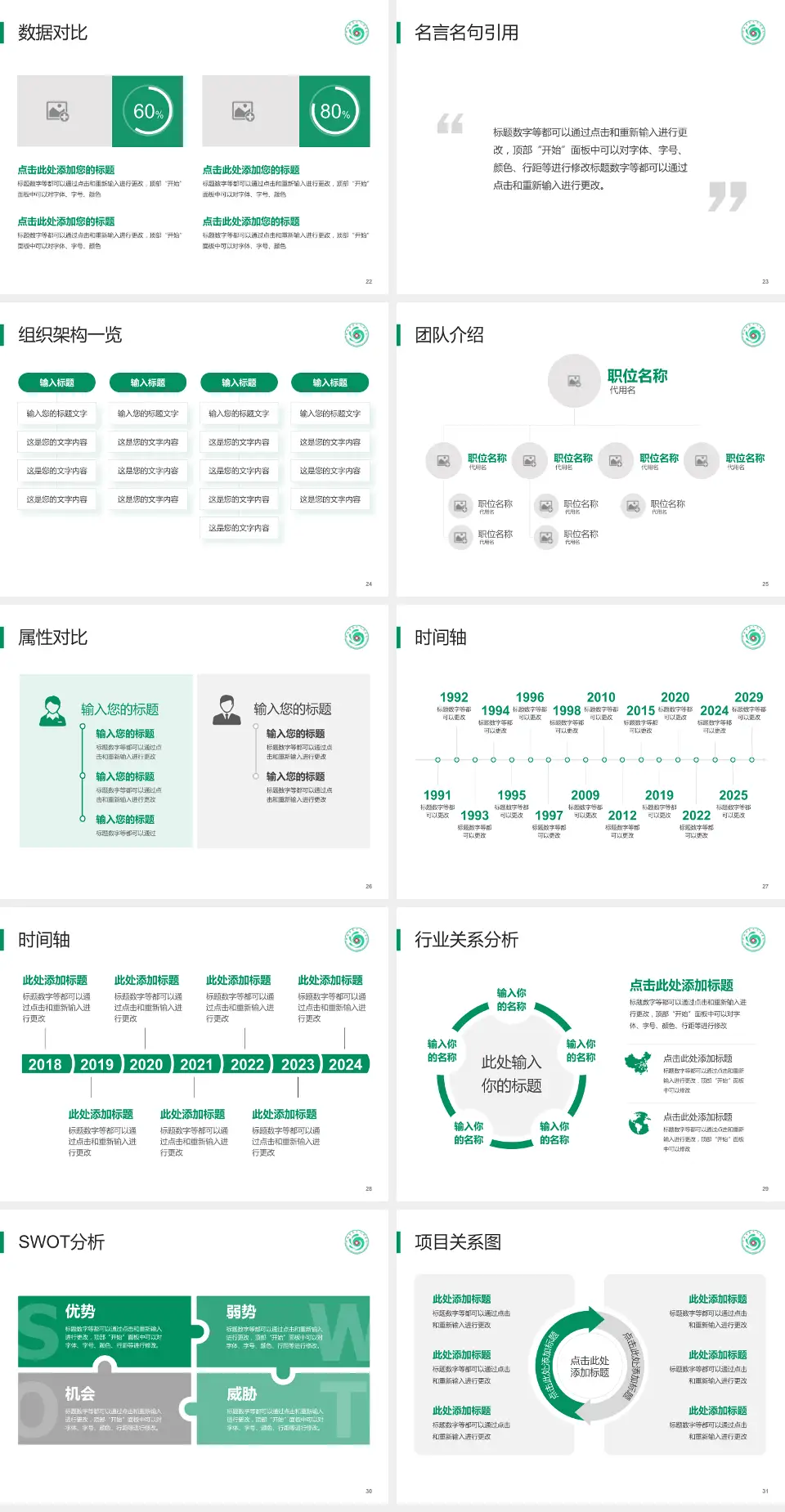 聊城市第三人民医院医院简介/日常通用PPT模板4:3格式幻灯片预览图4