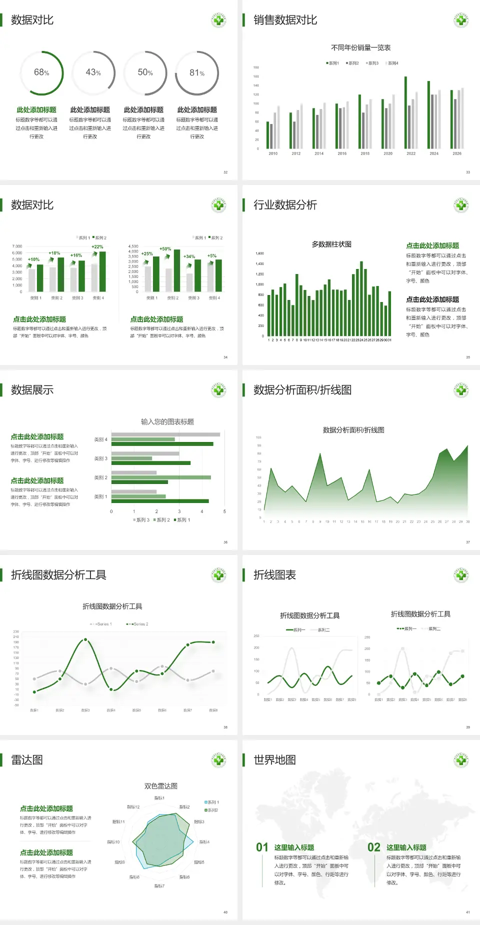 邢台医专第二附属医院会议与研讨会PPT模板4:3格式幻灯片预览图5