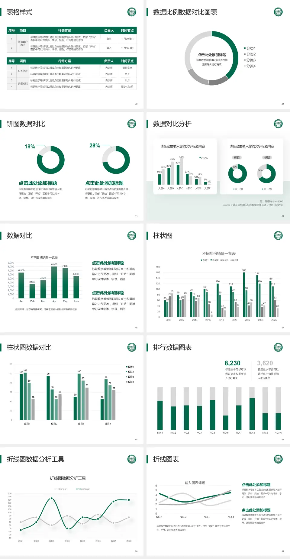 青岛市胶州中心医院医院简介/日常通用PPT模板4:3格式幻灯片预览图6