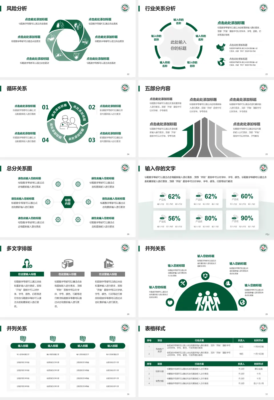 唐山市第二医院科室介绍与推广PPT模板16:9格式幻灯片预览图4