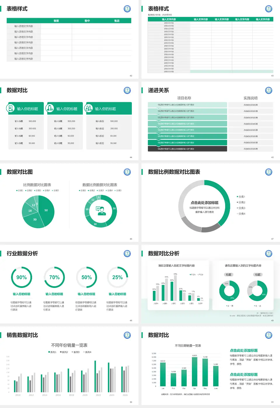 中国人民解放军四五七医院品管圈PDCA演示专用PPT模板16:9格式幻灯片预览图6