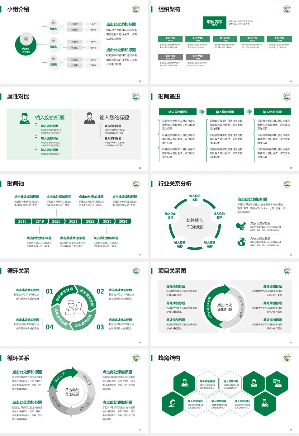 长治市第二人民医院品管圈PDCA演示专用PPT模板16:9格式幻灯片预览图4