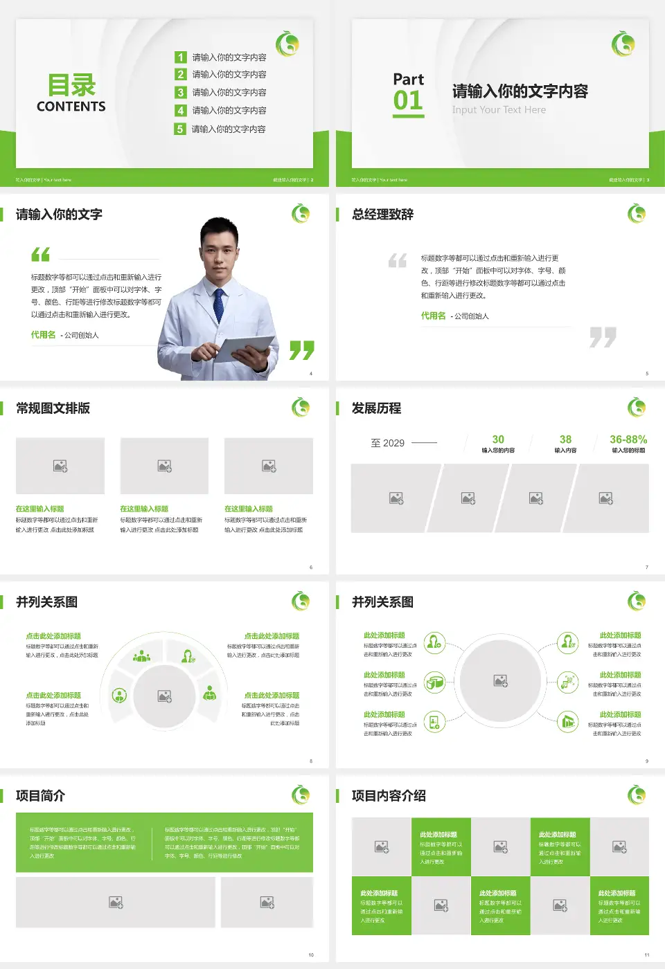 唐山市妇幼保健院医院管理报告PPT模板16:9格式幻灯片预览图2